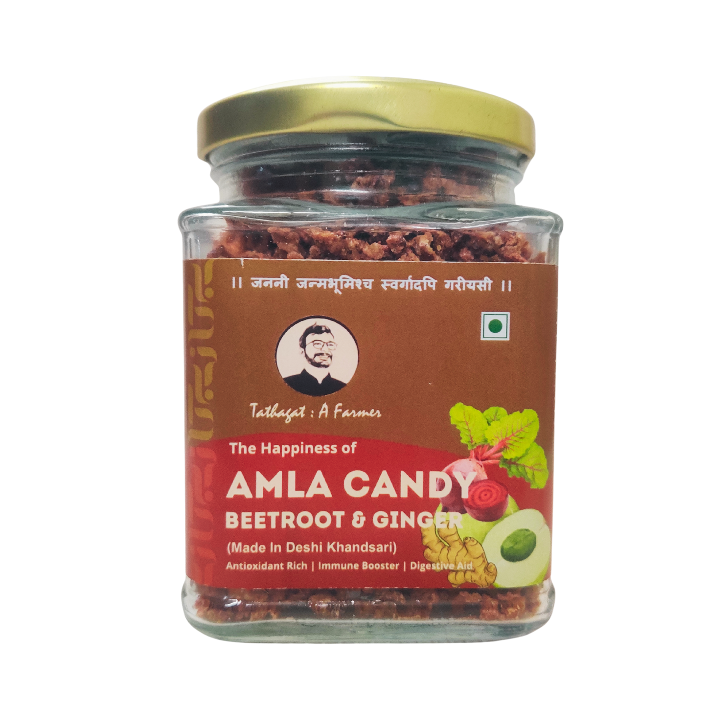 Amla candy (Beetroot & Ginger)